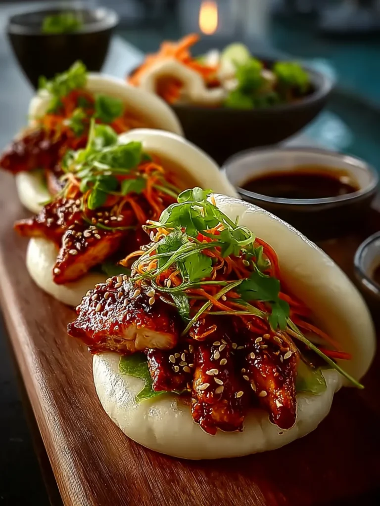Korean Chicken Bao Buns First Image