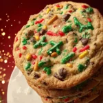 Chocolate Chip Christmas Cookies First Image