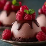 The Magic of Chocolate Raspberry Mousse Domes First Image