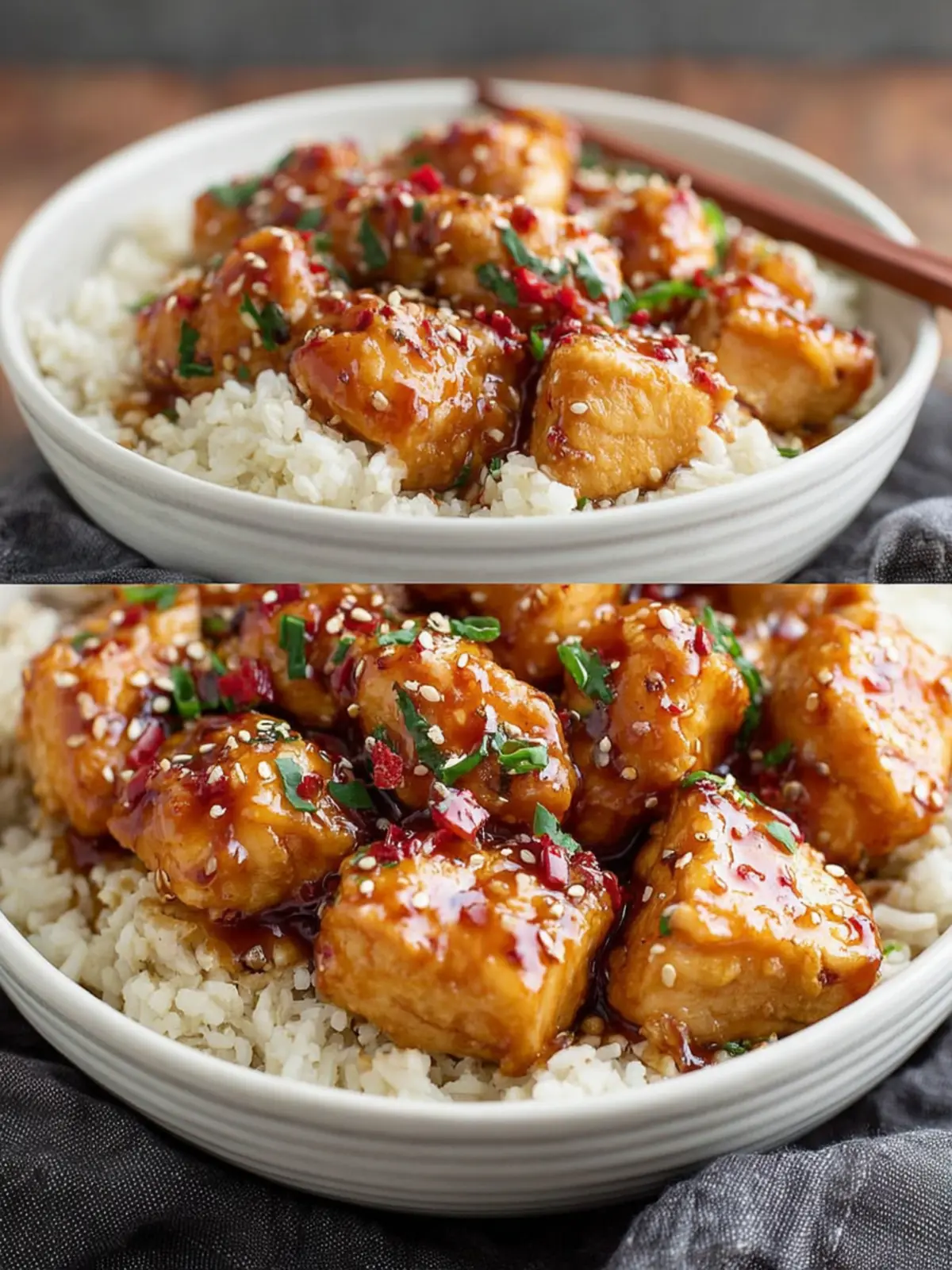 Easy Crockpot Recipes Easy Chicken: Finger-Licking Bourbon Chicken First Image