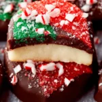 Peppermint Shortbread Cookies First Image