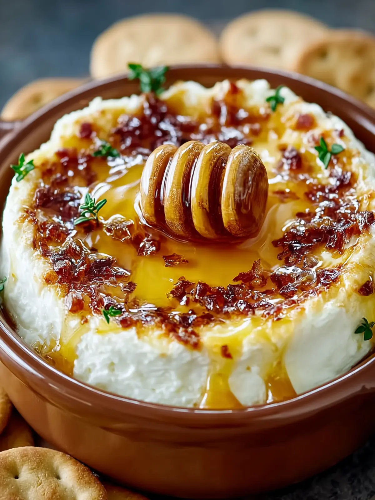 Hot Honey Cheese Dip Recipe: Sweet & Spicy Party Appetizer First Image