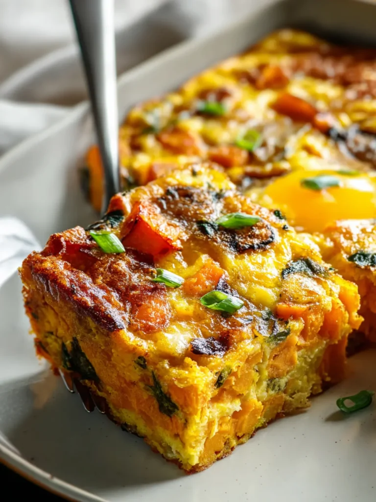 Sweet Potato Breakfast Casserole Recipe First Image