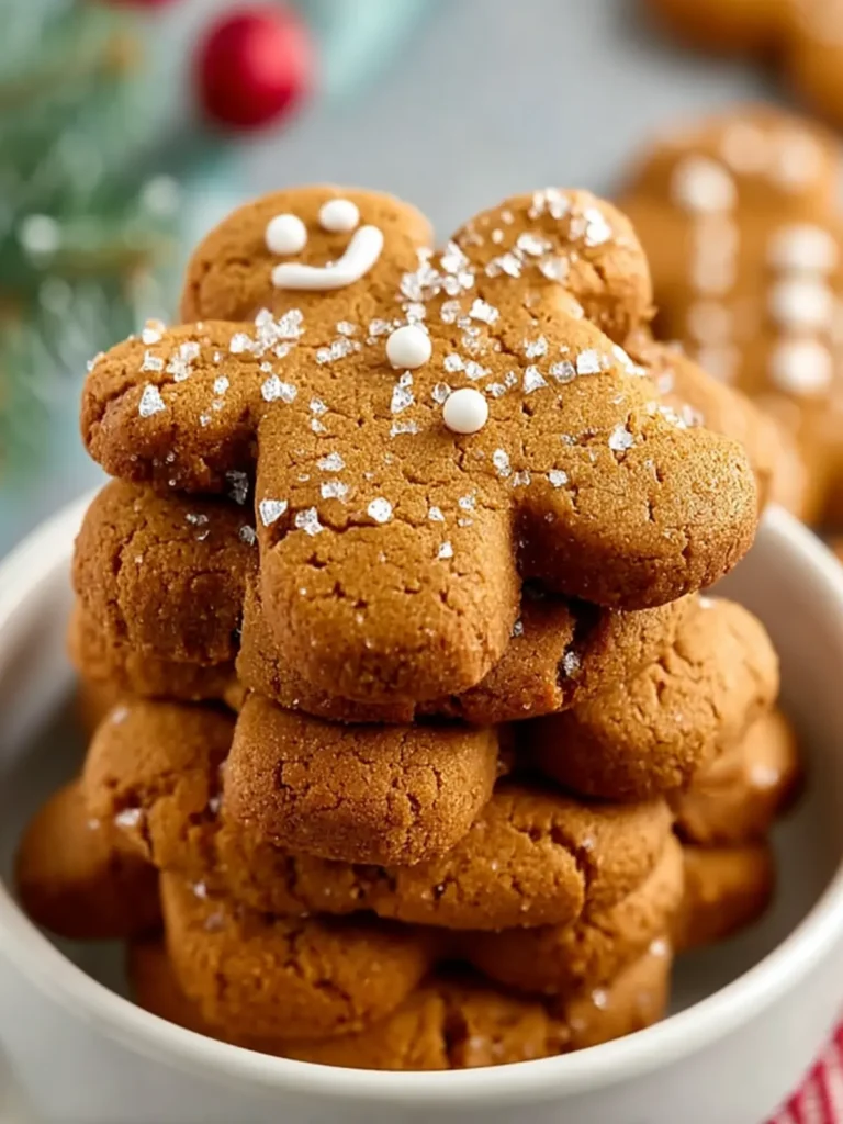 Almond Flour Gingerbread Cookies First Image