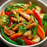 Chicken with Mixed Vegetables Stir Fry: A Quick, Healthy & Flavorful Weeknight Dinner First Image