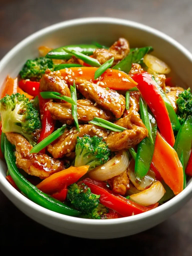Chicken with Mixed Vegetables Stir Fry: A Quick, Healthy & Flavorful Weeknight Dinner First Image