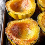 Oven Roasted Acorn Squash Recipe First Image
