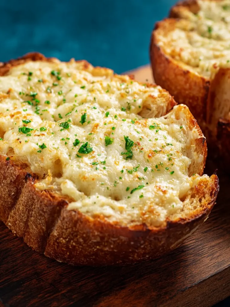 Air Fryer Garlic Cheese Bread First Image