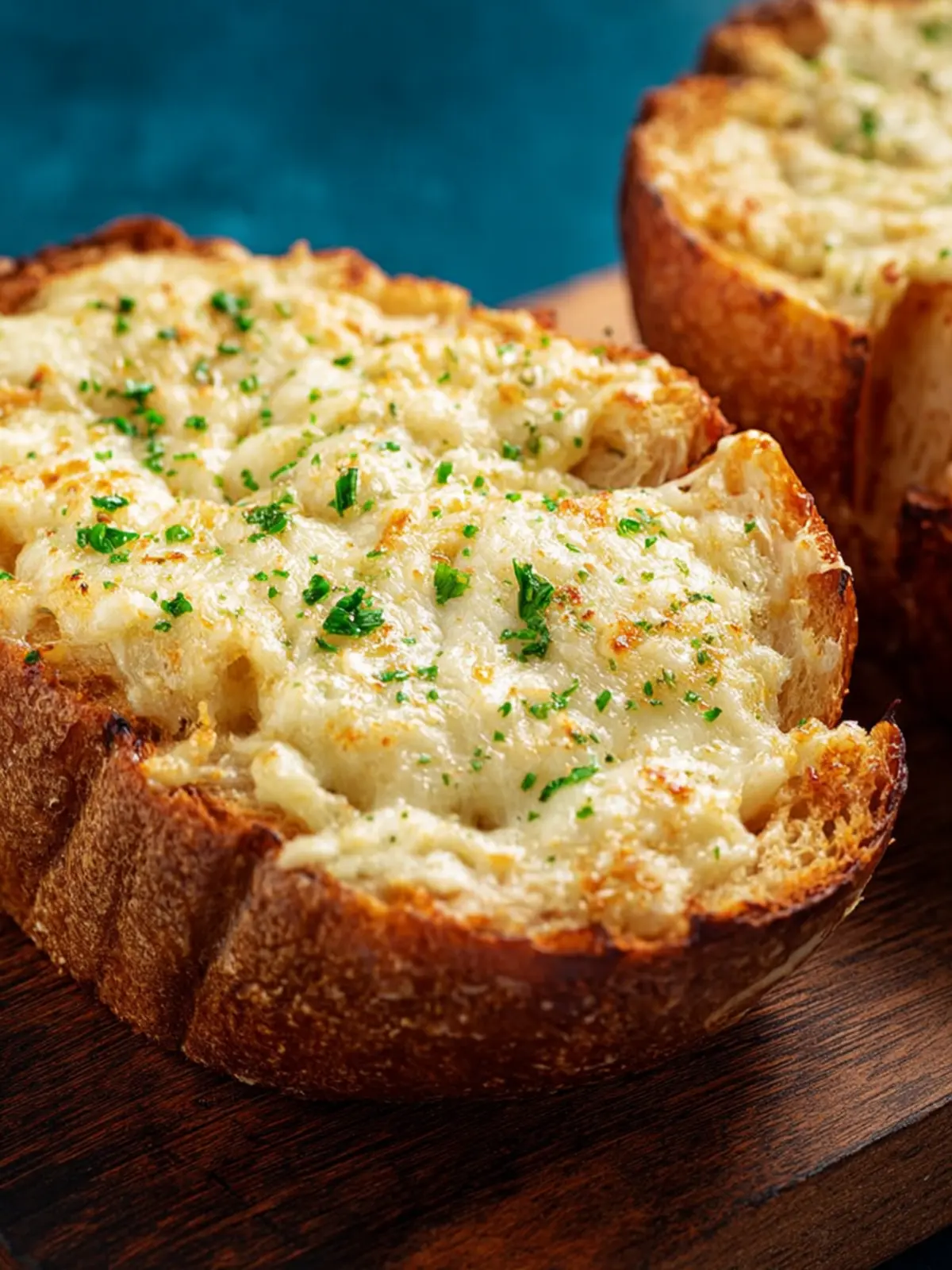 Air Fryer Garlic Cheese Bread First Image