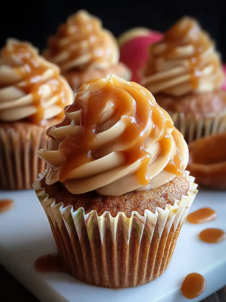 Irresistible Apple Cider Caramel Cupcakes Recipe First Image
