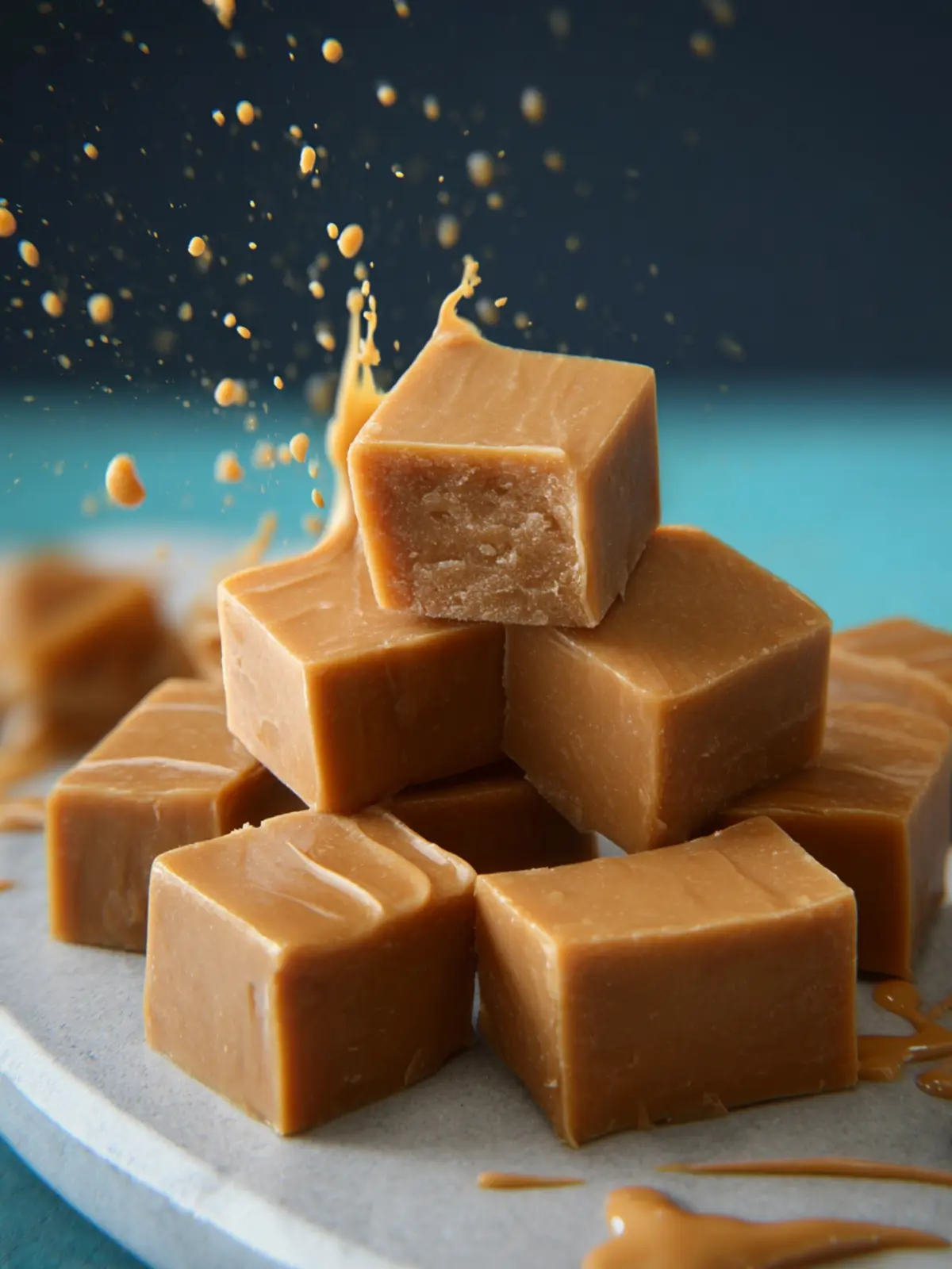 2-Ingredient Peanut Butter Fudge First Image