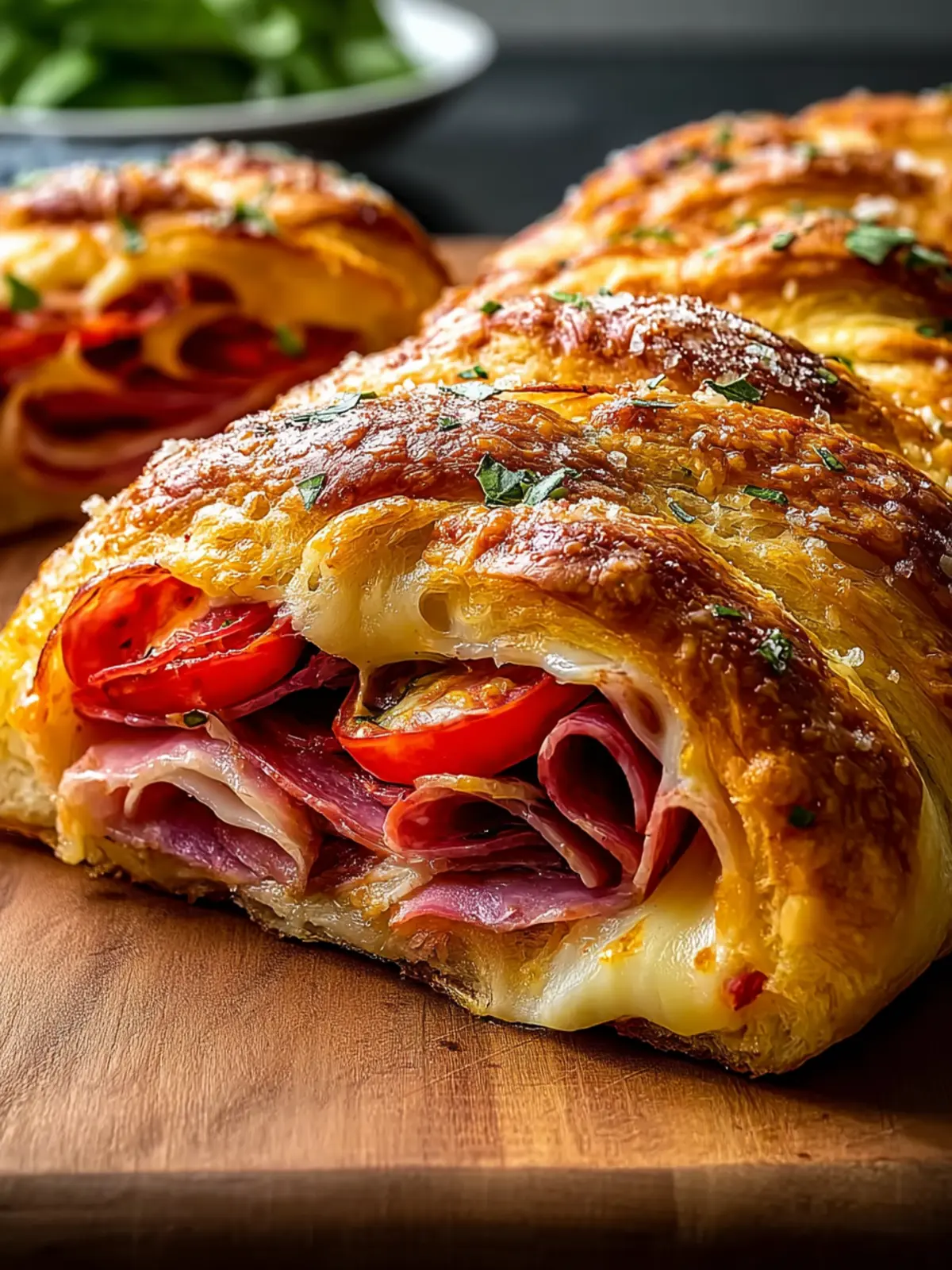 Delicious Italian Crescent Roll Sandwich Bake Recipe to Try! First Image