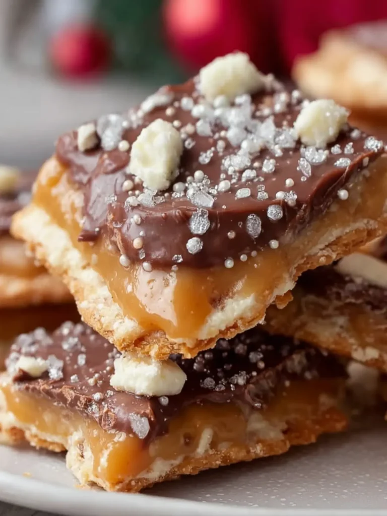 Ritz Cracker Toffee Christmas Crack First Image