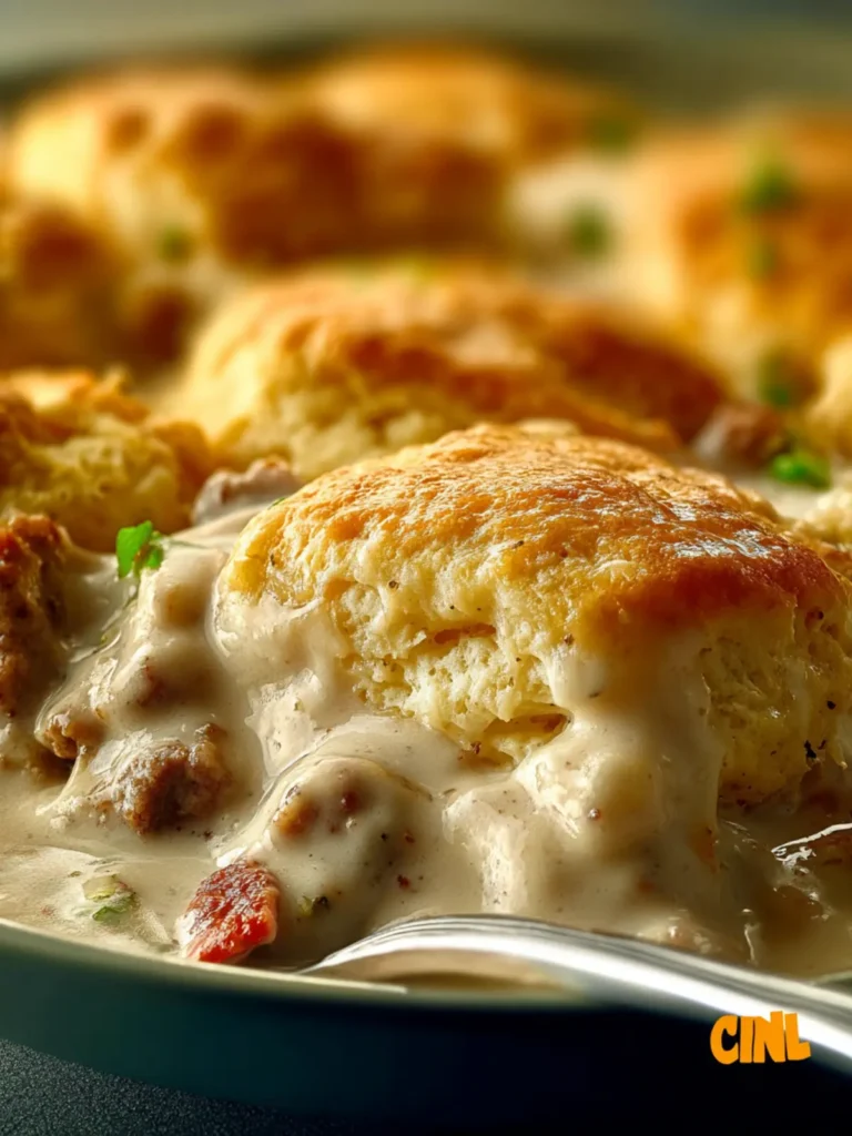 Biscuits & Gravy Casserole First Image