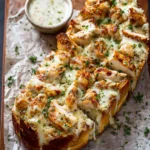Chicken Alfredo Garlic Bread First Image