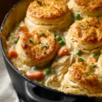 Chicken Pot Pie with Biscuits First Image
