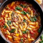 Cozy Pasta Soup Recipe First Image