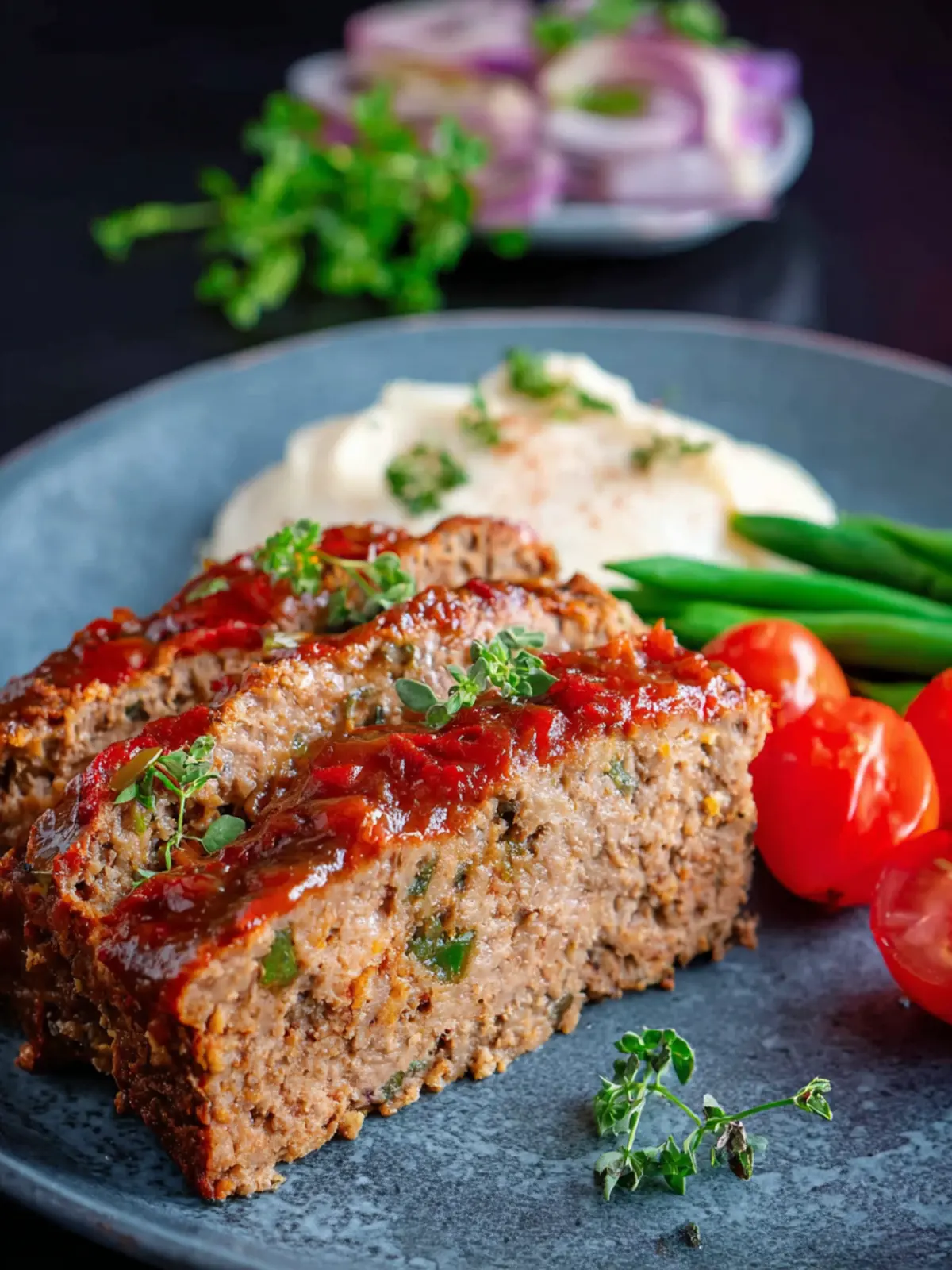 Keto Low Carb Meatloaf First Image