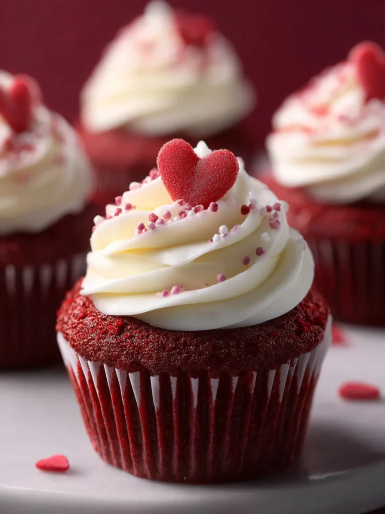Mini Red Velvet Cupcakes First Image