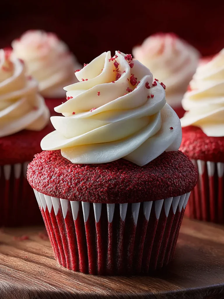 Red Velvet Cupcakes First Image