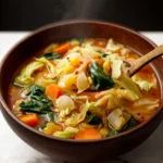 Vegetable Soup with Cabbage First Image
