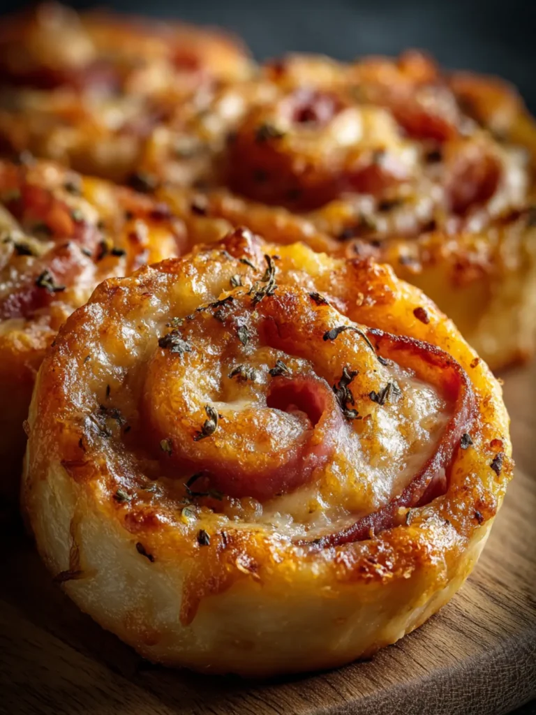 Ham and Cheese Pinwheels First Image