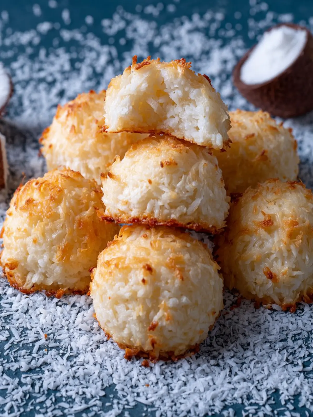 3-Ingredient Coconut Macaroons (20-Minute, Nonna’s Recipe) First Image