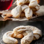 Easy Almond Crescent Cookies | Simple Christmas Treats First Image