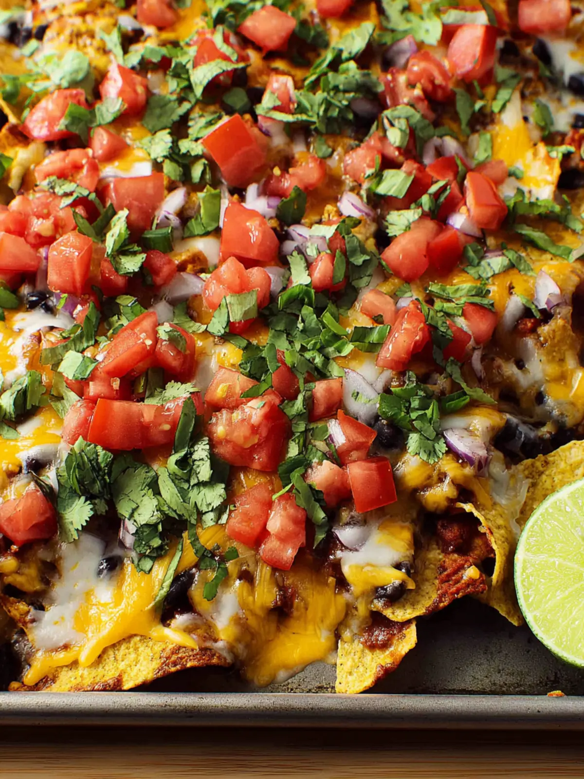Baked Sheet Pan Nachos First Image