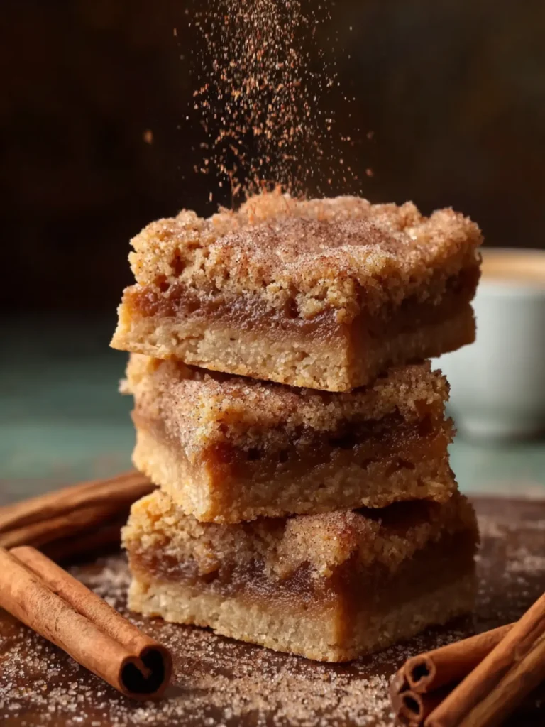 Brown Butter Cinnamon Sugar Cookie Bars First Image