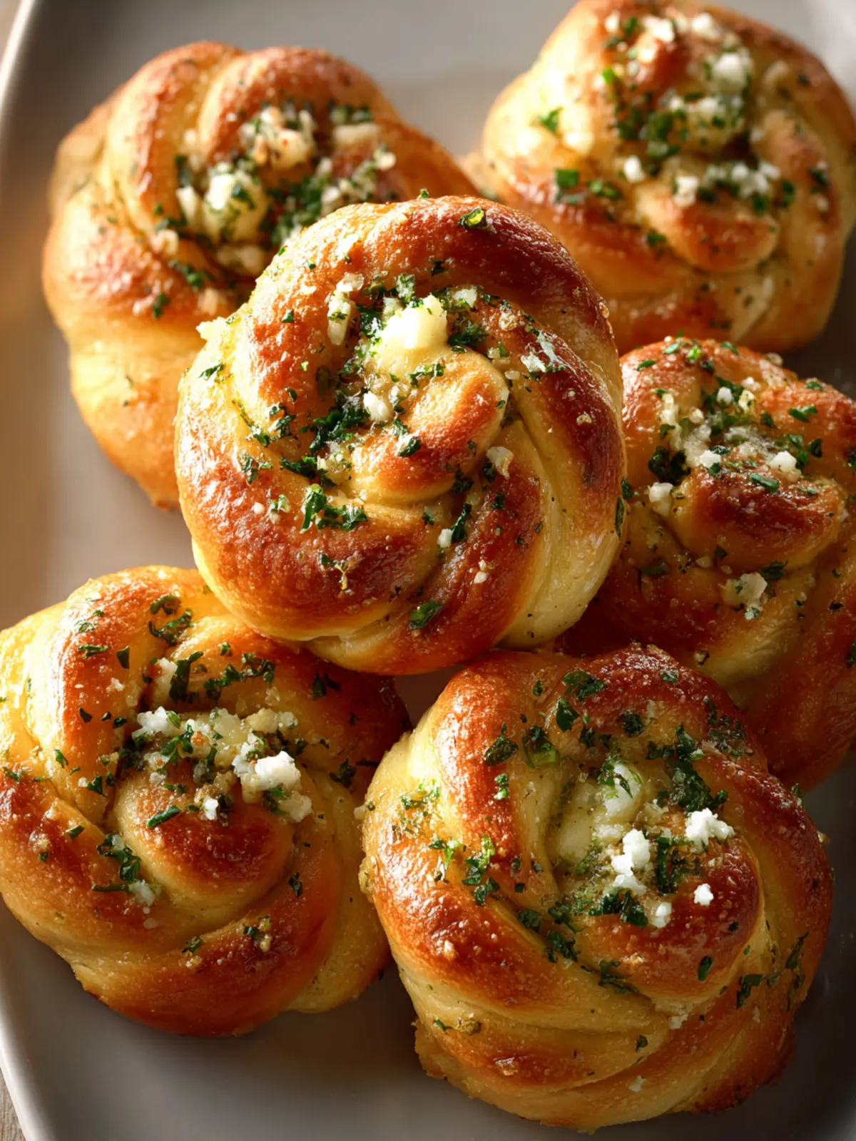 Brown Butter Garlic Knots: Irresistibly Soft Small Batch Treats