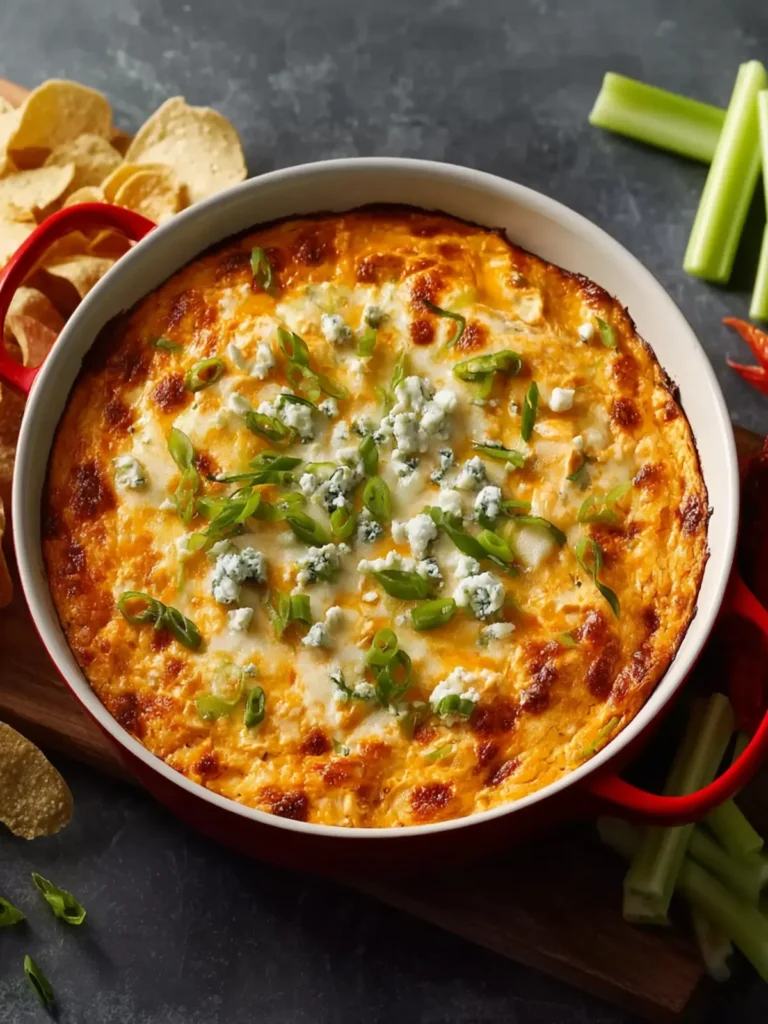 Buffalo Chicken Dip on the Stove First Image
