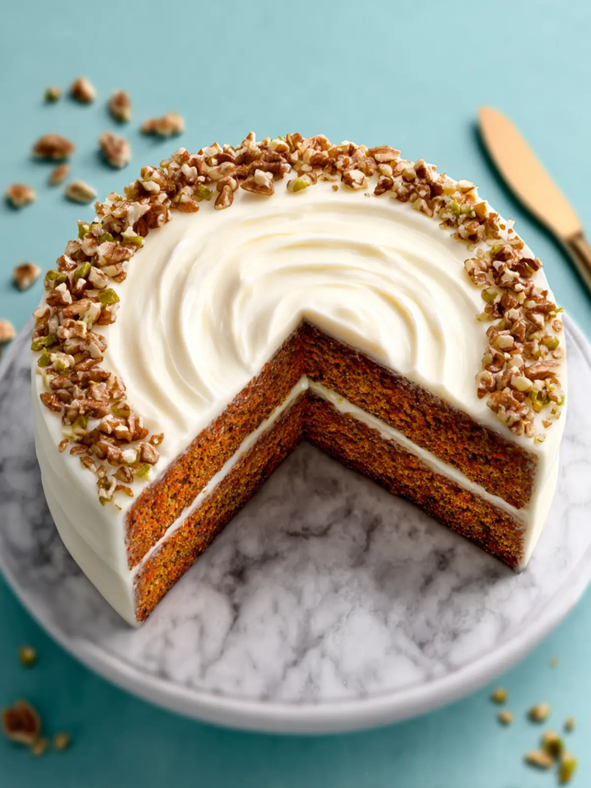 Carrot Cake with Cream Cheese Frosting First Image