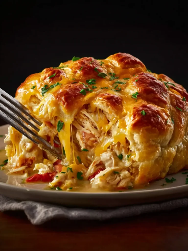 Cheesy Chicken Crescent Bake First Image