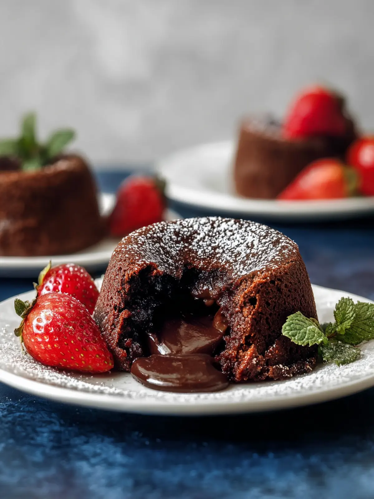 Chocolate Molten Lava Cakes First Image