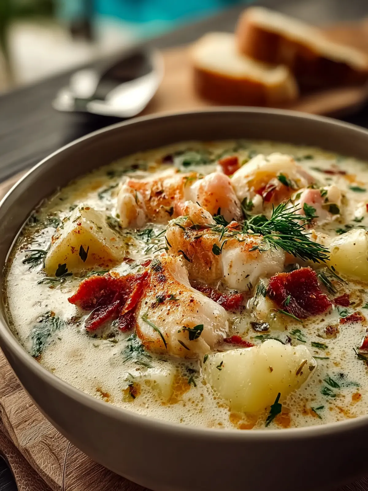 Creamy Fish Chowder First Image