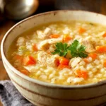 Easy Chicken and Rice Soup First Image