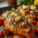 Hot Honey Infused Feta Chicken: A Sweet and Spicy Feast First Image