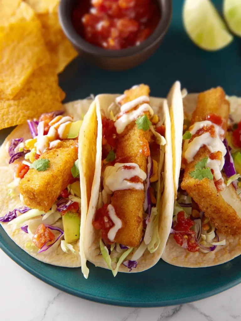 Quick Fish Stick Tacos First Image