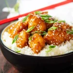 Slow Cooker Orange Chicken First Image