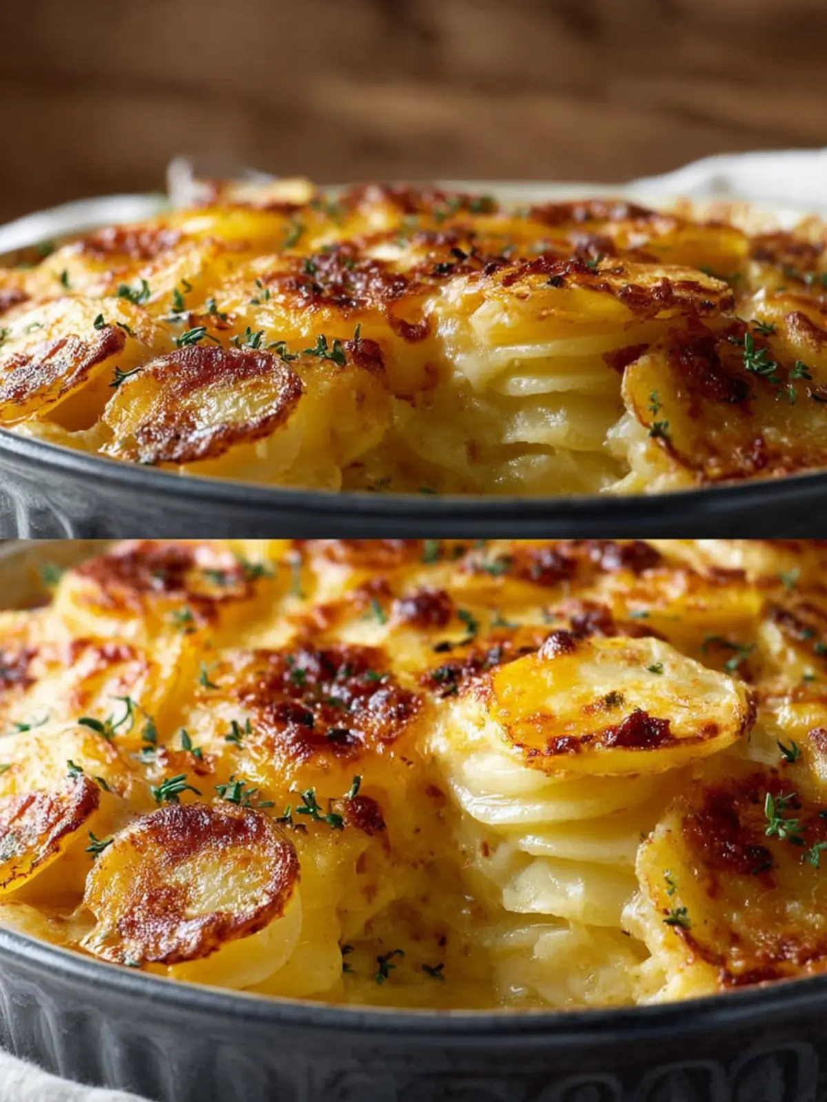 Cheesy Scalloped Potatoes First Image
