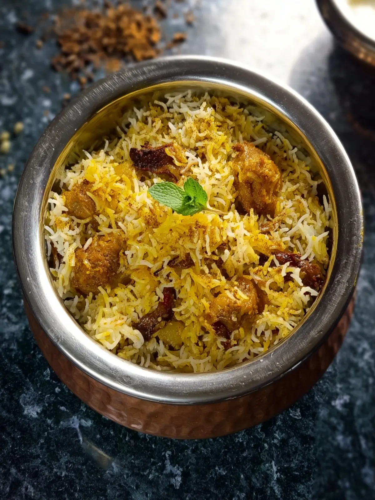 Chicken 65 Biryani Recipe First Image