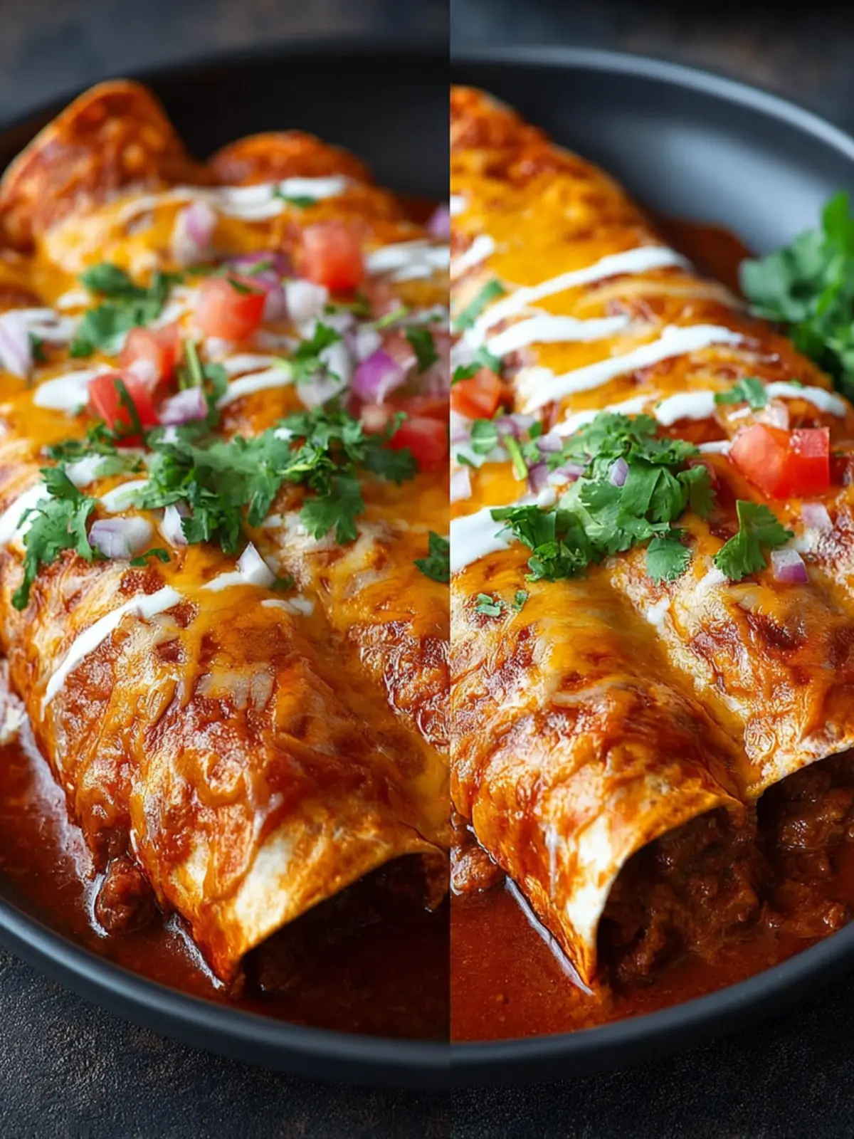 Easy 5-Ingredient Beef Enchiladas First Image