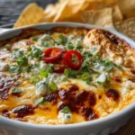 Easy Hot Cream Cheese Chili Dip First Image