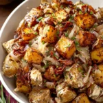 French Onion Roasted Potato Salad First Image