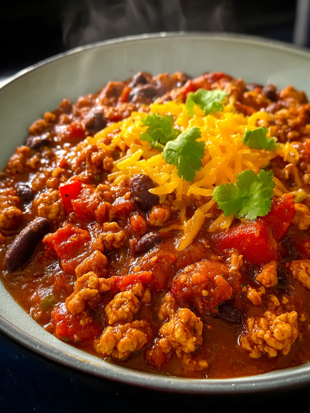 Ground Chicken Chili First Image