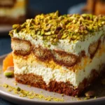 Orange Pistachio Tiramisu First Image