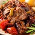 Slow Cooker Mediterranean Pot Roast First Image