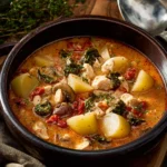 Tuscan Chicken Potato Soup First Image