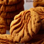 soft homemade biscoff cookies First Image